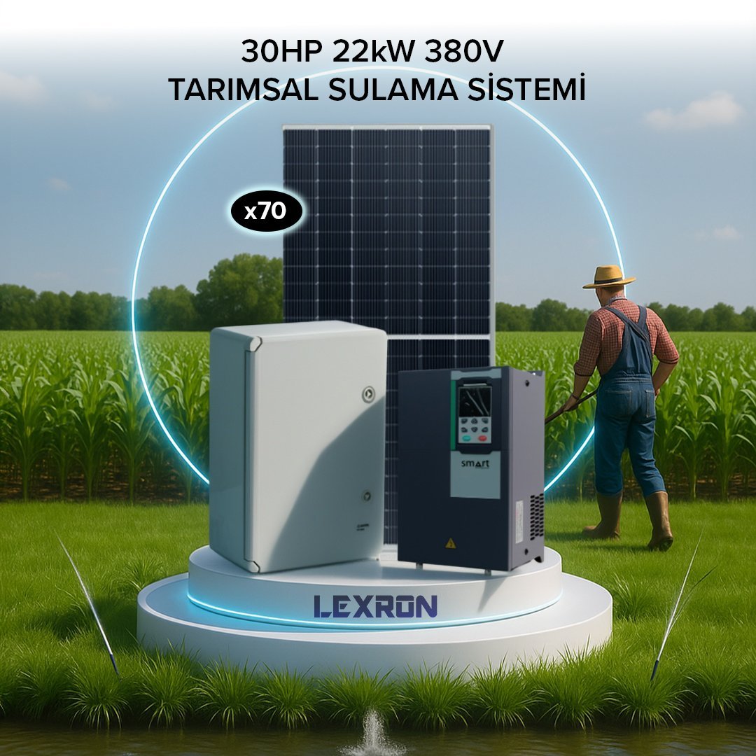 30HP 22kW (380V) TARIMSAL SULAMA SİSTEMİ
