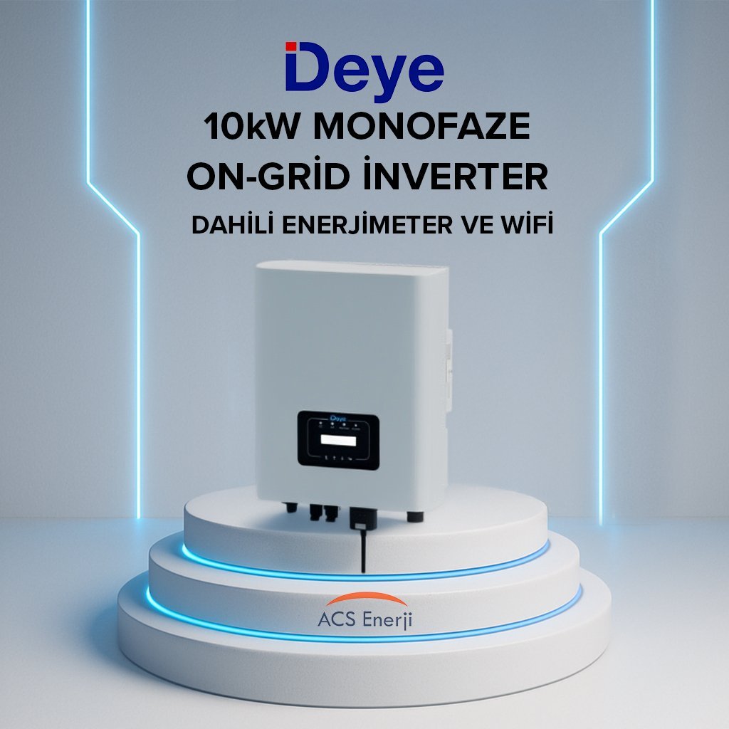 10KW ON-GRİD MONOFAZE İNVERTER