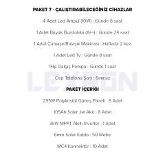 3kWJEL AKÜLÜ SOLAR PAKET SİSTEM 3 (PAKET 7)