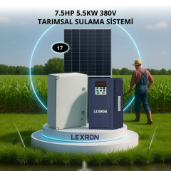 7.5HP 5.5kW (380V) TARIMSAL SULAMA SİSTEMİ