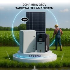 20HP 15kW (380V) TARIMSAL SULAMA SİSTEMİ