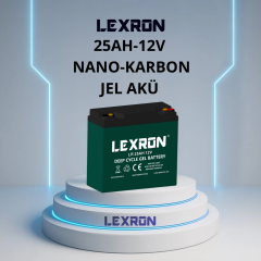 25AH-12V NANO-KARBON JEL AKÜ