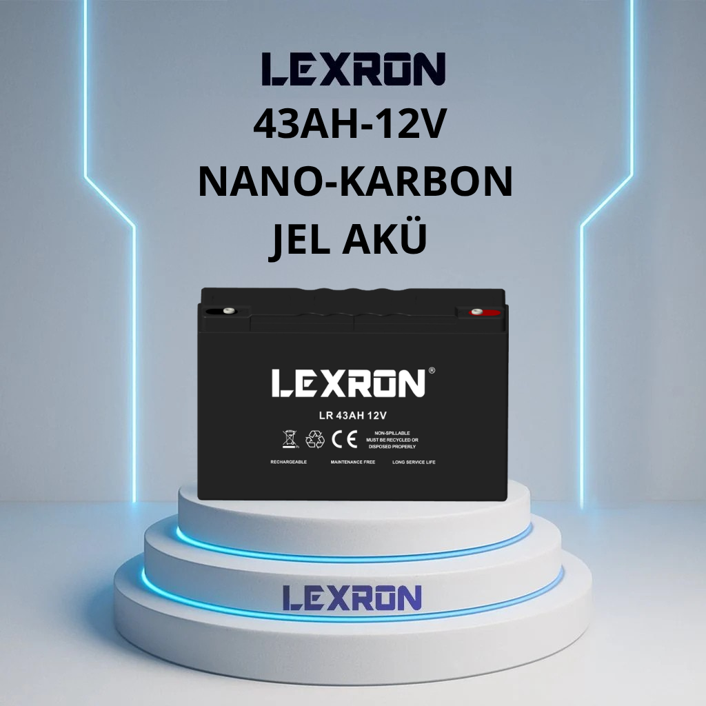 43AH-12V NANO-KARBON JEL AKÜ