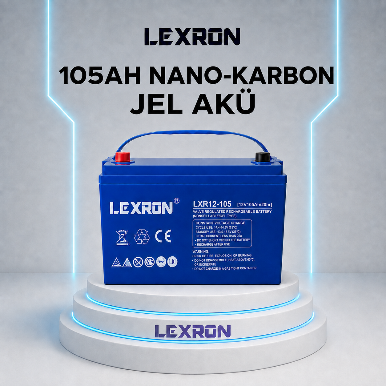 105AH-12V NANO-KARBON JEL AKÜ