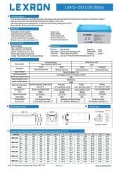 210AH-12V NANO-KARBON JEL AKÜ