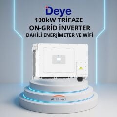 100KW ON-GRİD TRİFAZE İNVERTER