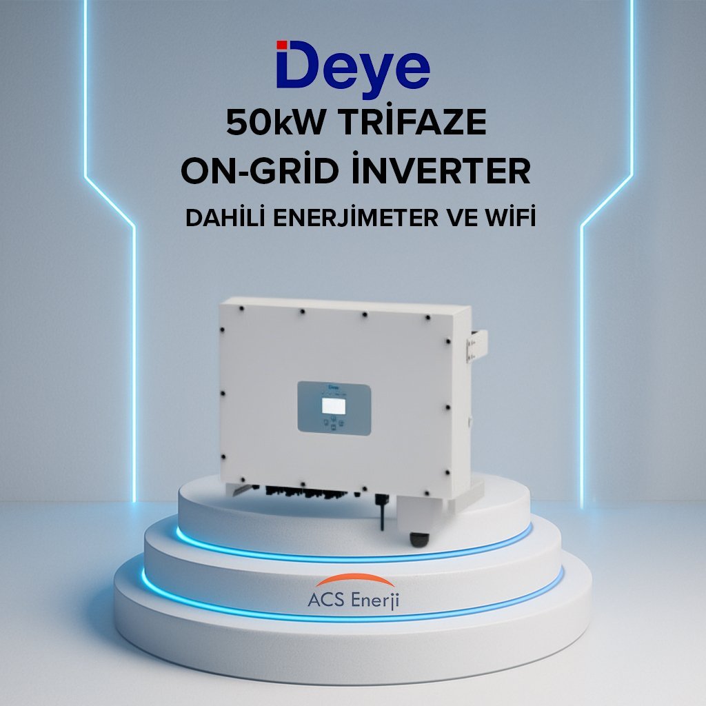 50KW ON-GRİD TRİFAZE İNVERTER