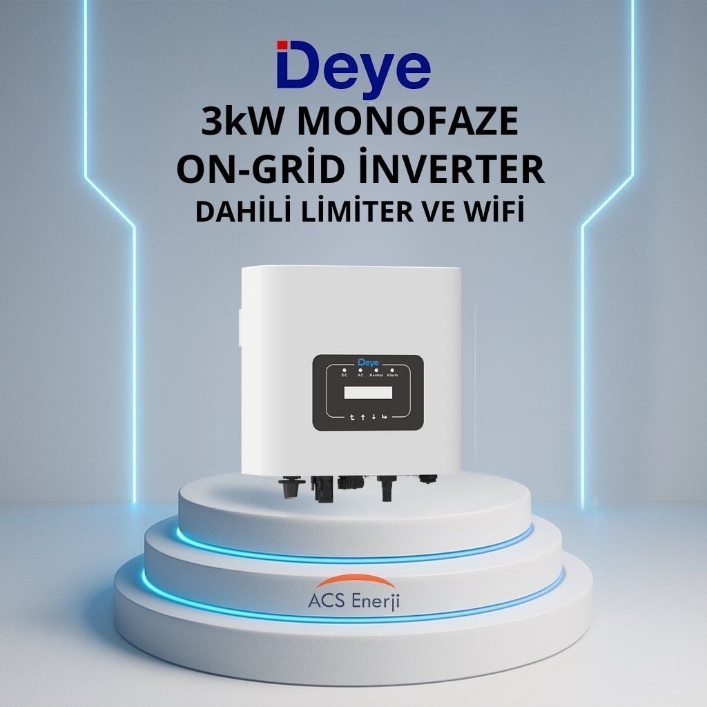3KW ON-GRİD MONOFAZE İNVERTER