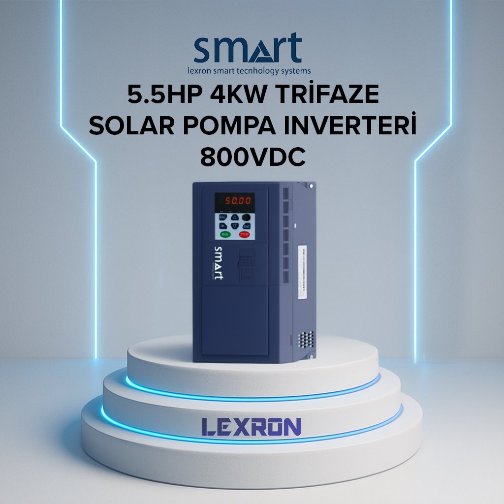 5.5HP 4KW SOLAR POMPA INVERTER (YENİ NESİL)