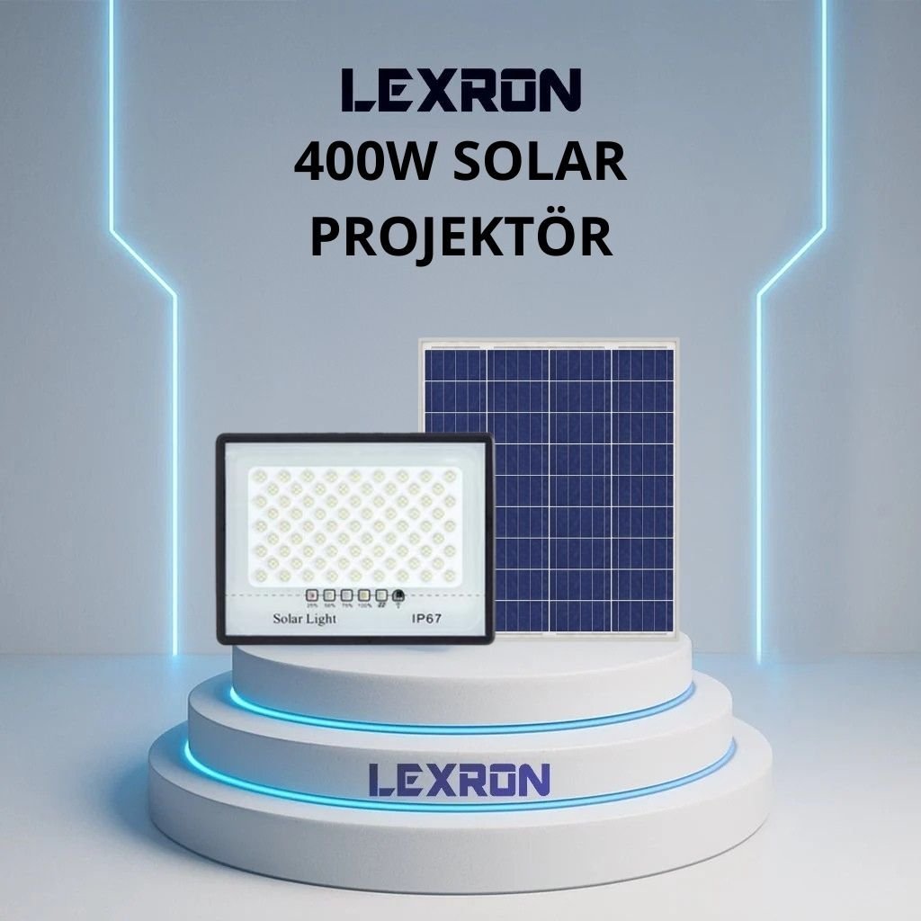 400W SOLAR PROJEKTÖR