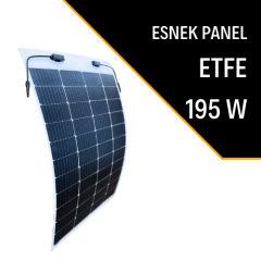 195W 16BB ETFE ESNEK TOPCON GÜNEŞ PANELİ