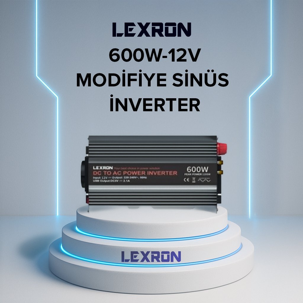 600W-12V MODİFİYE SİNÜS İNVERTER