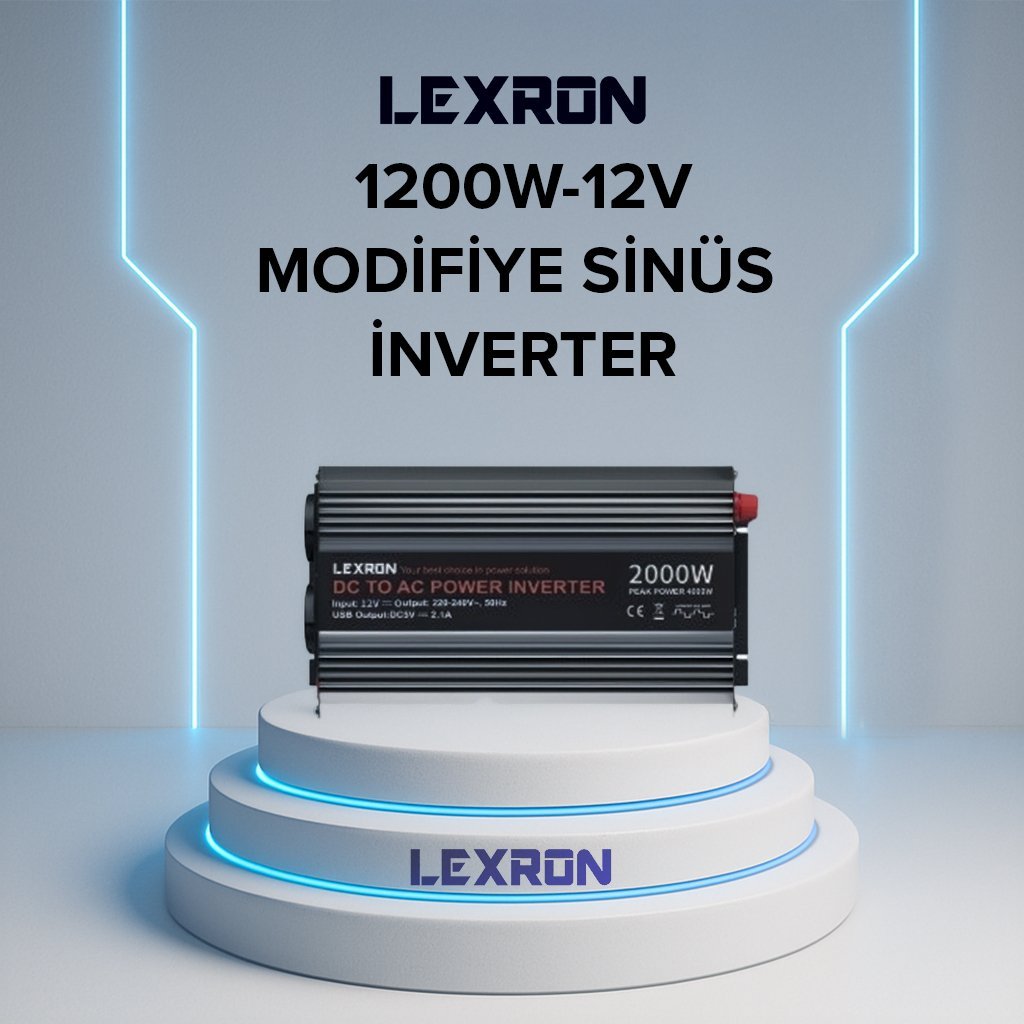 1200W-12V MODİFİYE SİNÜS İNVERTER