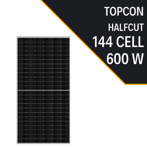 TOPCON 600W HALF CUT  GÜNEŞ PANELİ