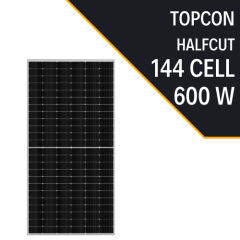 TOPCON 600W HALF CUT  GÜNEŞ PANELİ