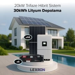 20KW TRİFAZE HİBRİT SİSTEM 2