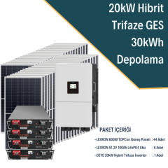 20KW TRİFAZE HİBRİT SİSTEM 2