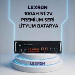 100AH 51.2V PREMİUM SERİSİ LİTYUM BATARYA