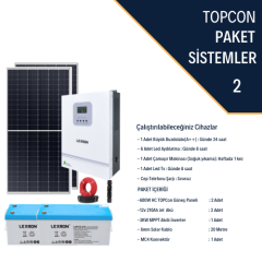 TOPCON KÜÇÜK EV PAKETİ (PAKET 2)