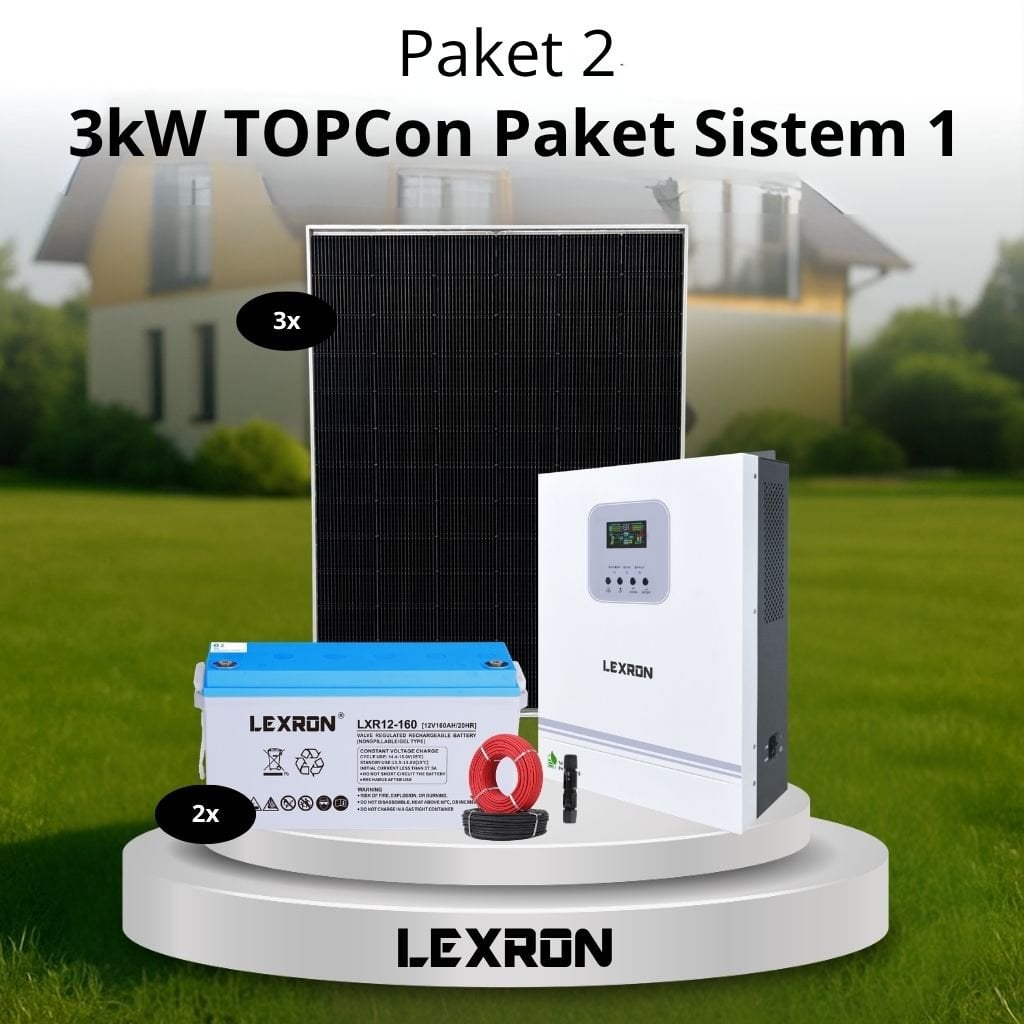 3kW TOPCON PAKET SİSTEM 1 (PAKET 2)