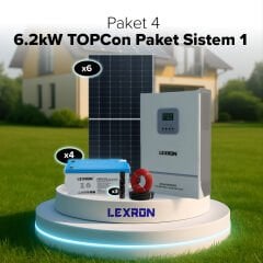 6.2kW TOPCON PAKET SİSTEM 1 (PAKET 4)