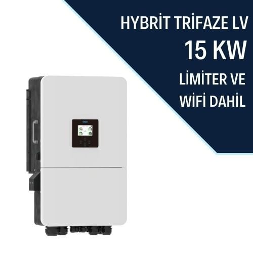 15KW HİBRİT TRİFAZE İNVERTER LV