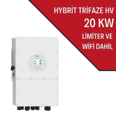 20KW HİBRİT TRİFAZE İNVERTER HV