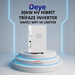 30KW HİBRİT TRİFAZE İNVERTER HV