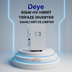 50KW HİBRİT TRİFAZE İNVERTER HV