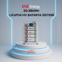 EVE 20.48kWh LIFEPO4 HV (YÜKSEK VOLTAJ) BATARYA SİSTEMİ