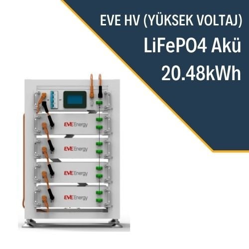 EVE 20.48kWh HV (YÜKSEK VOLTAJ) BATARYA SİSTEMİ