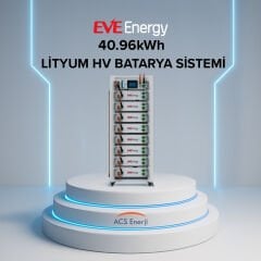 EVE 40.96kWh LİTYUM HV (YÜKSEK VOLTAJ) BATARYA SİSTEMİ