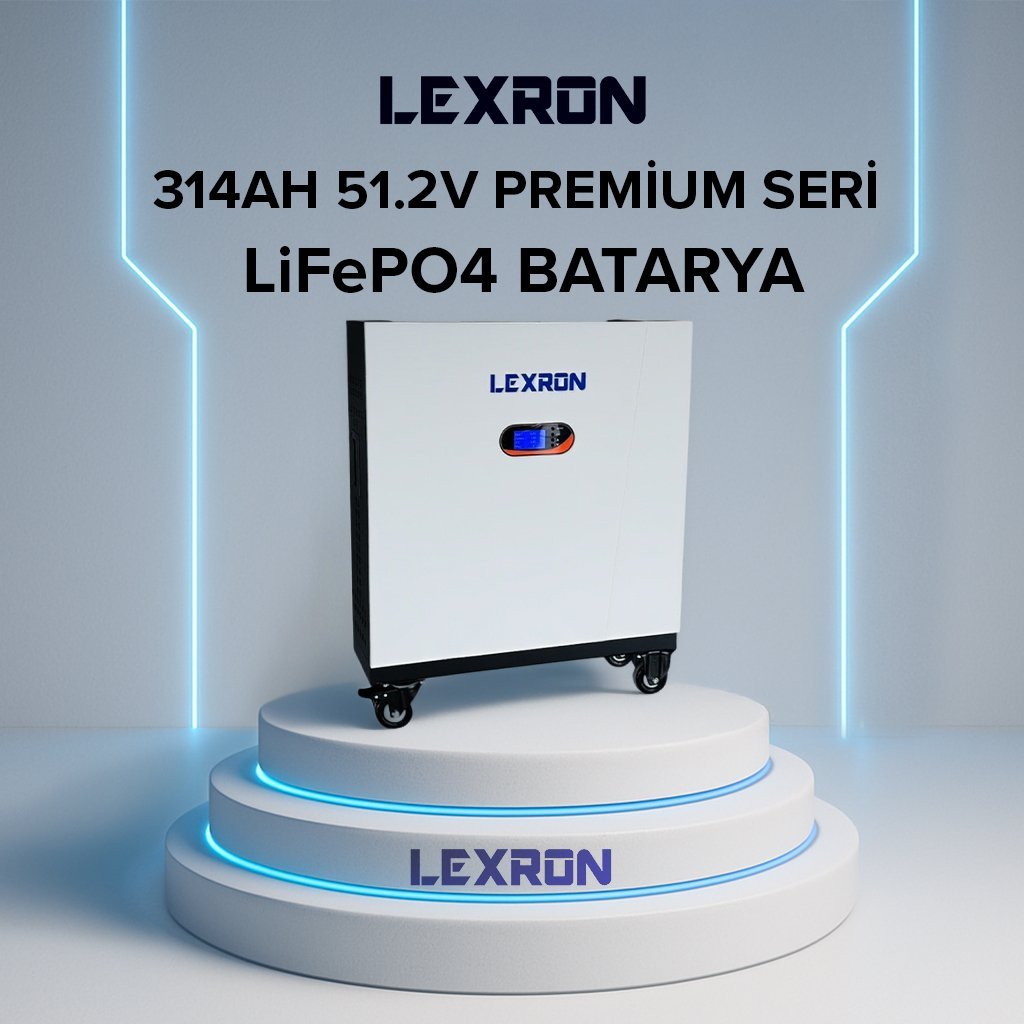 314AH 51.2V PREMİUM SERİSİ LIFEPO4 BATARYA