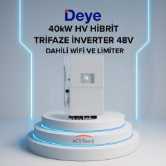 40KW HİBRİT TRİFAZE İNVERTER HV