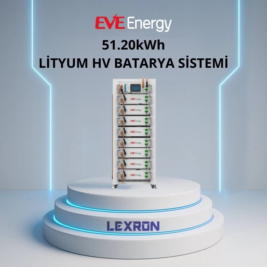 EVE 51.20kWh LİTYUM HV (YÜKSEK VOLTAJ) BATARYA SİSTEMİ