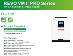 1.5KW HV MPPT AKILLI İNVERTER 12V SOROTEC