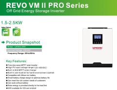 1.5KW HV MPPT AKILLI İNVERTER 12V SOROTEC