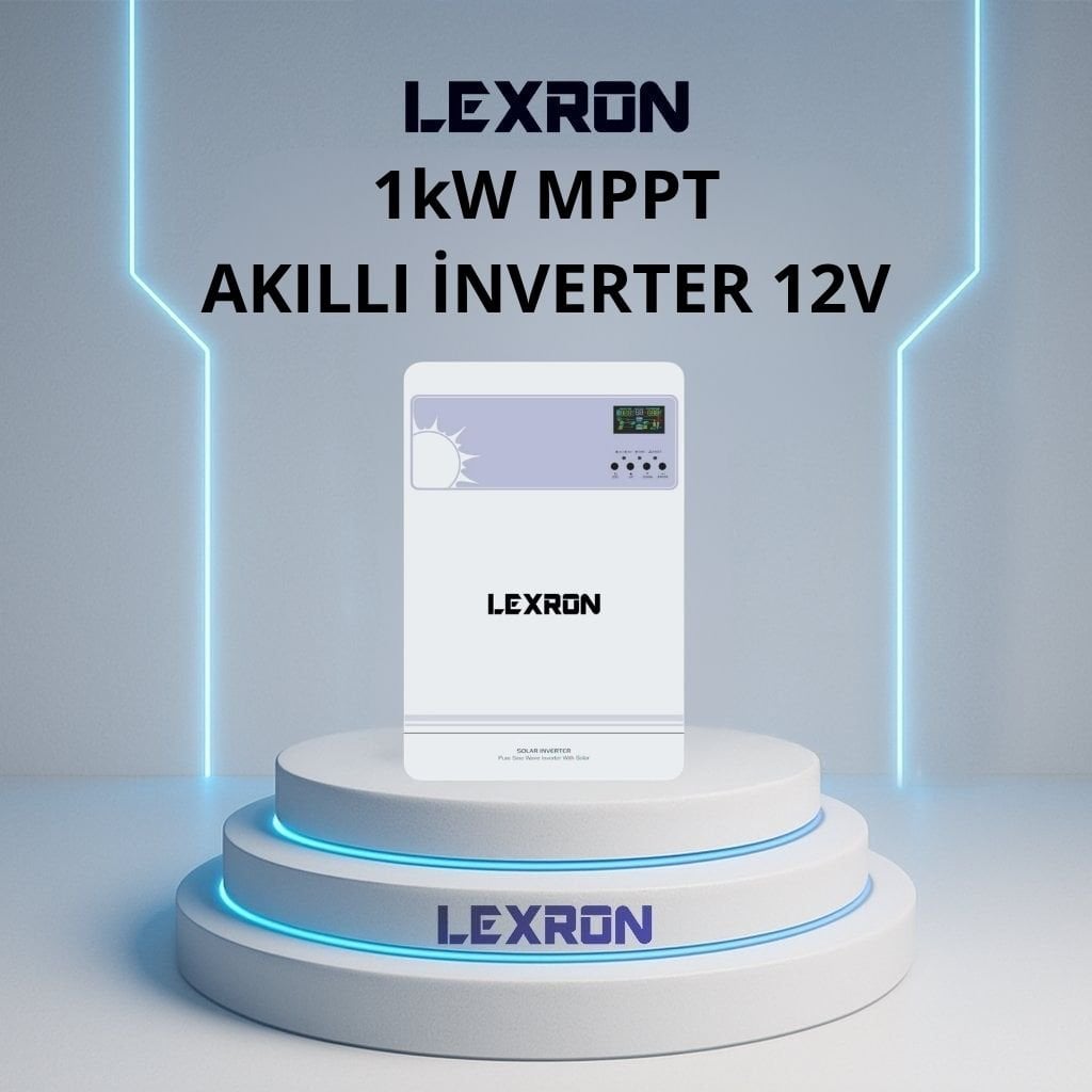 1KW MPPT AKILLI İNVERTER 12V
