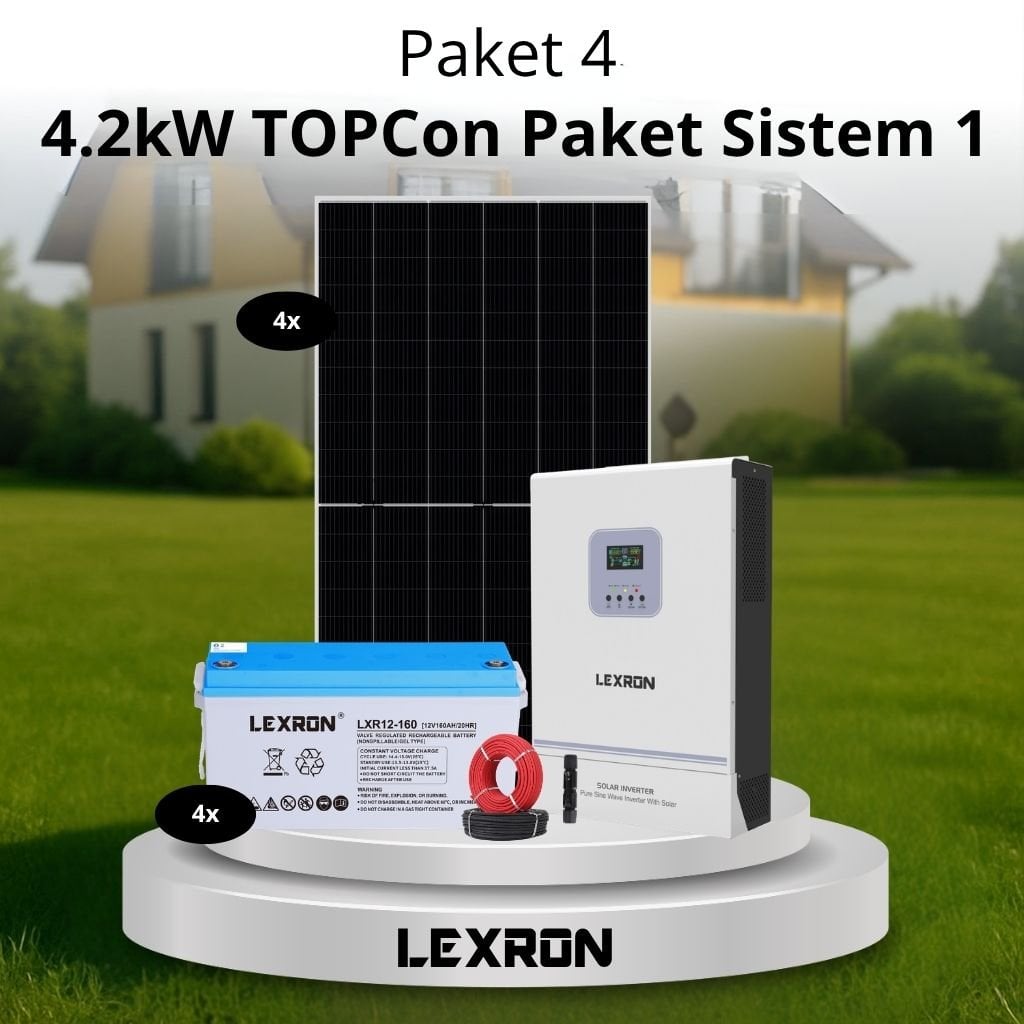 4.2kW JEL AKÜLÜ SOLAR PAKET SİSTEM 1 (PAKET 4)
