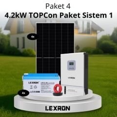 4.2kW TOPCON PAKET SİSTEM 1 (PAKET 4)